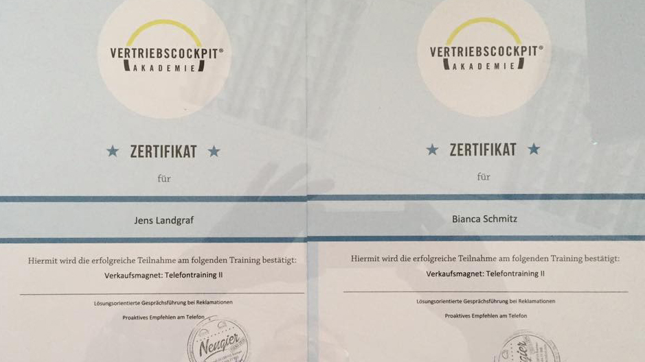 Telefontraining für die Mitarbeiter